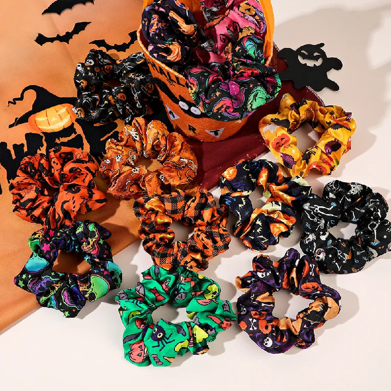 Wholesale Halloween Pumpkin Skull Fabric Rope