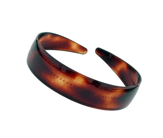 1” French Tortoise Shell Headband  12121-518