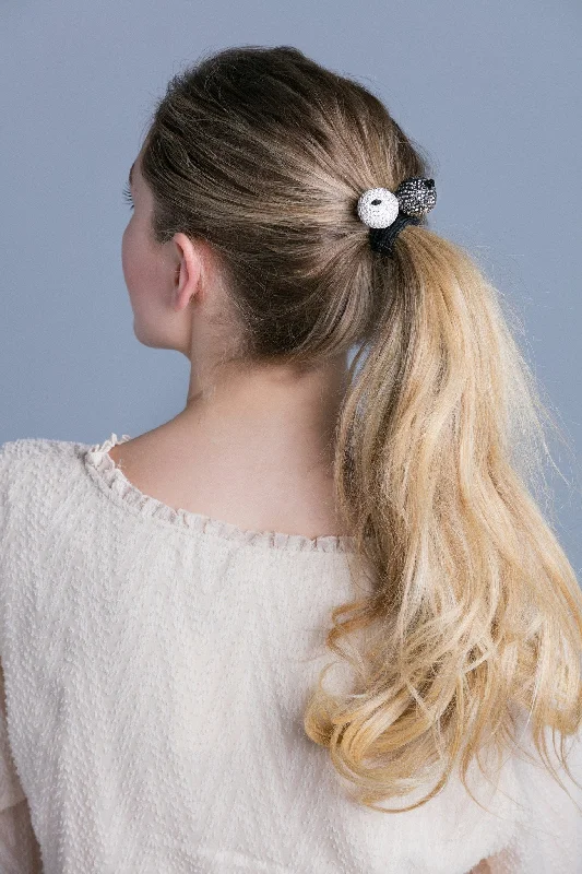 Disco Ball Ponytail Holder