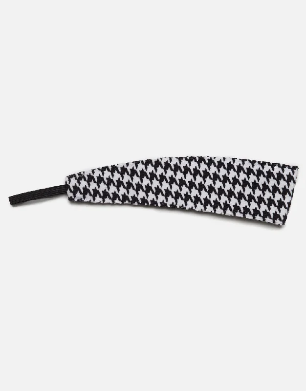 Houndstooth Cord - Wide Headband