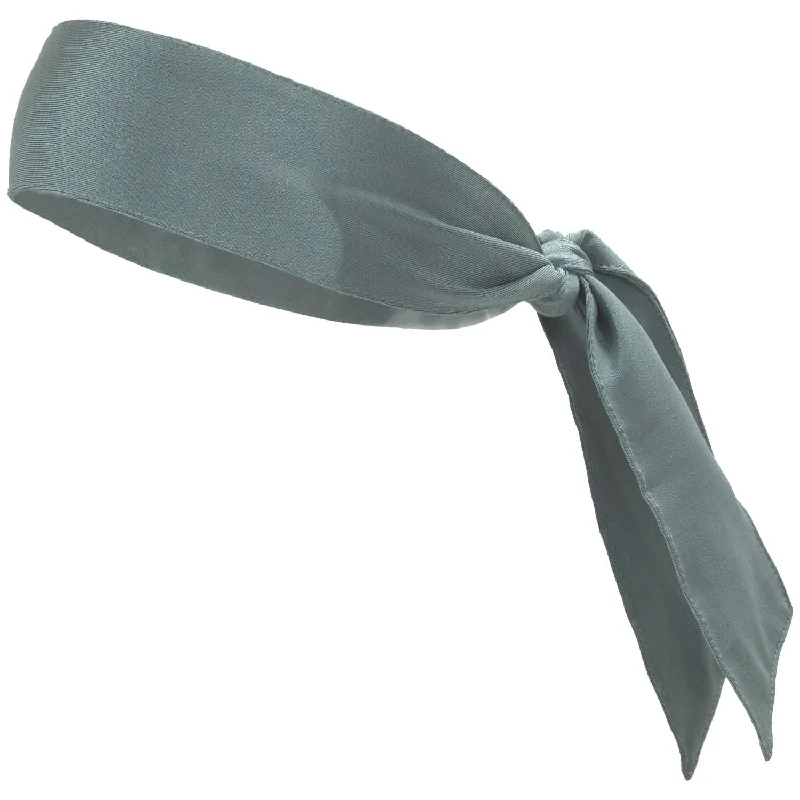 Gray Tie Headband