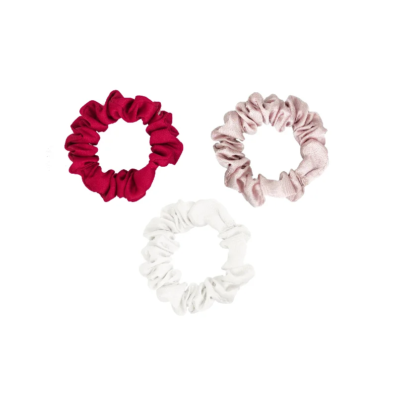 Smitten Satin Scrunchies 3-Pack