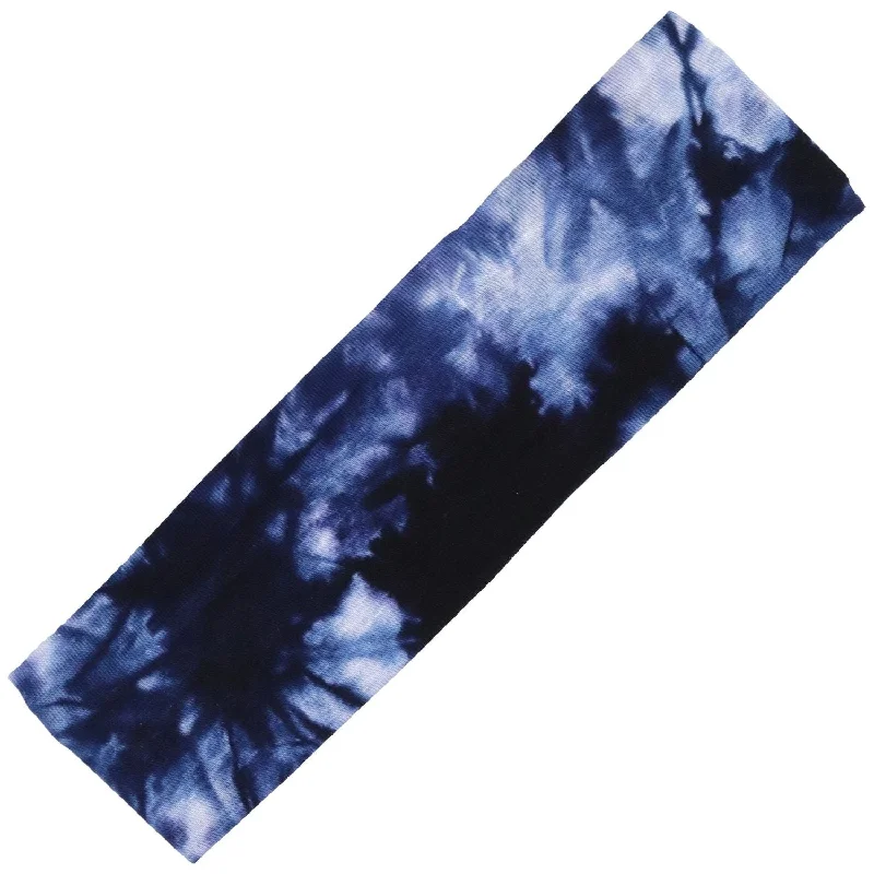 Tie-Dye Blue Cotton Headband