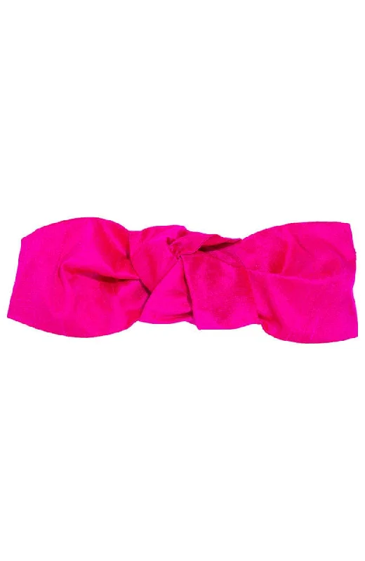 Top Knot Headwrap - Silk Dupioni