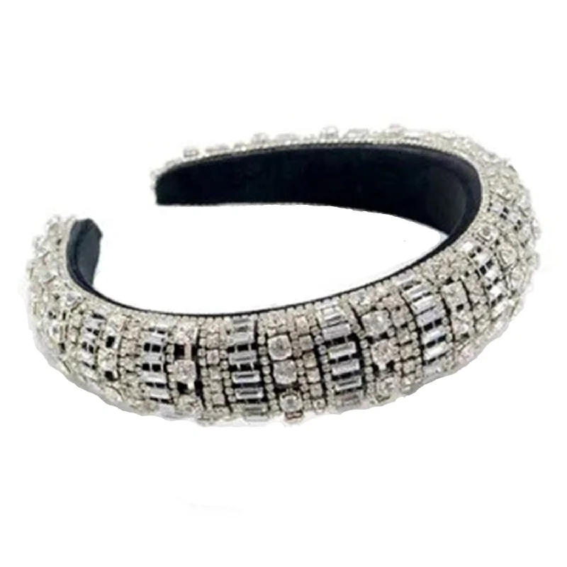 Rhinestone Padded Fashion Headband