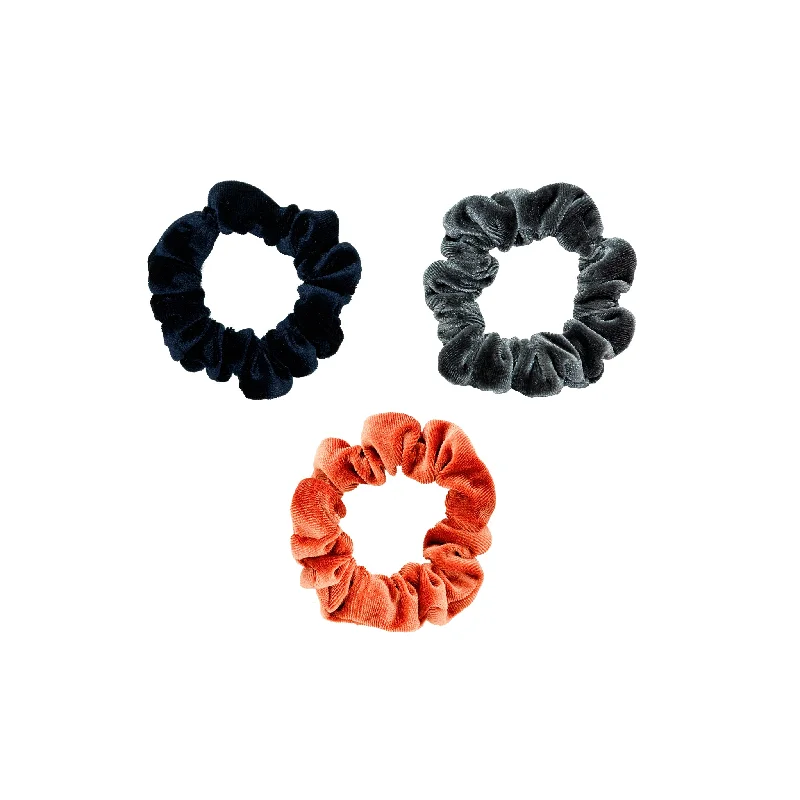 Summer Night Velvet Scrunchies 3-Pack