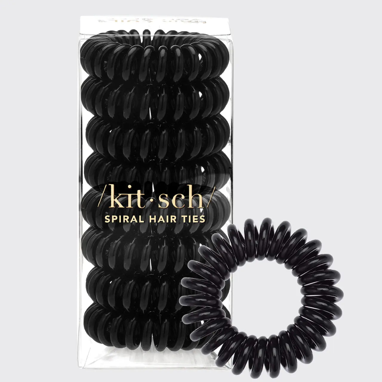 Spiral Hair Ties - 8 Pack