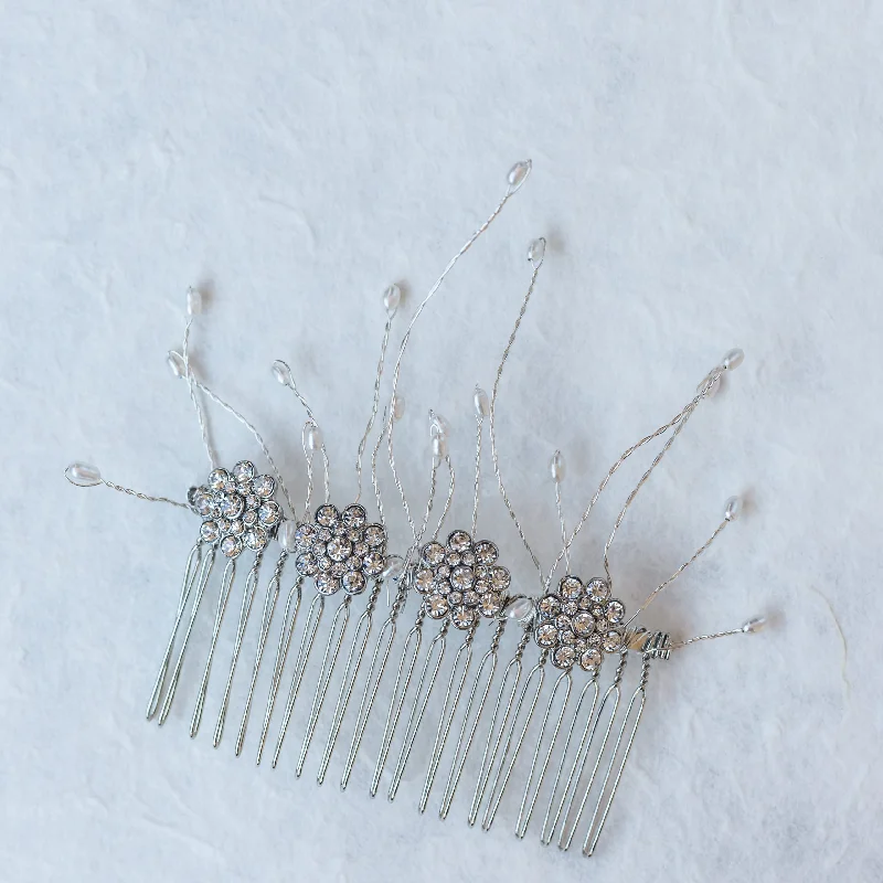 Fleur Bridal Hair Comb