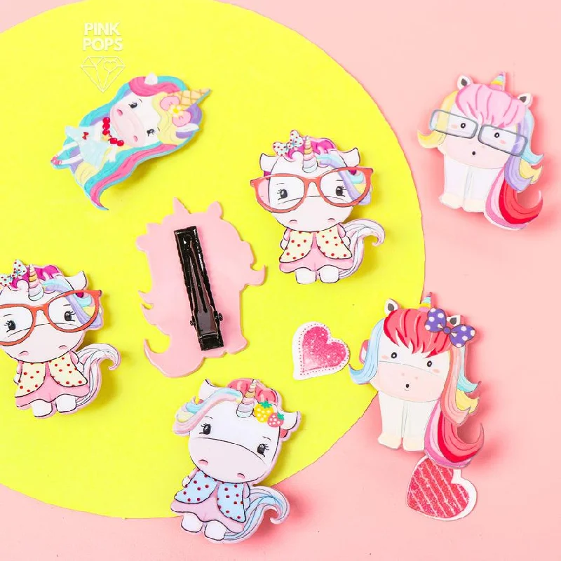 Cute Cartoon Kids Hair Clip