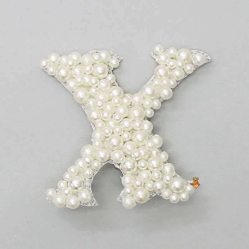 X Alphabet Alligator Hair Clip