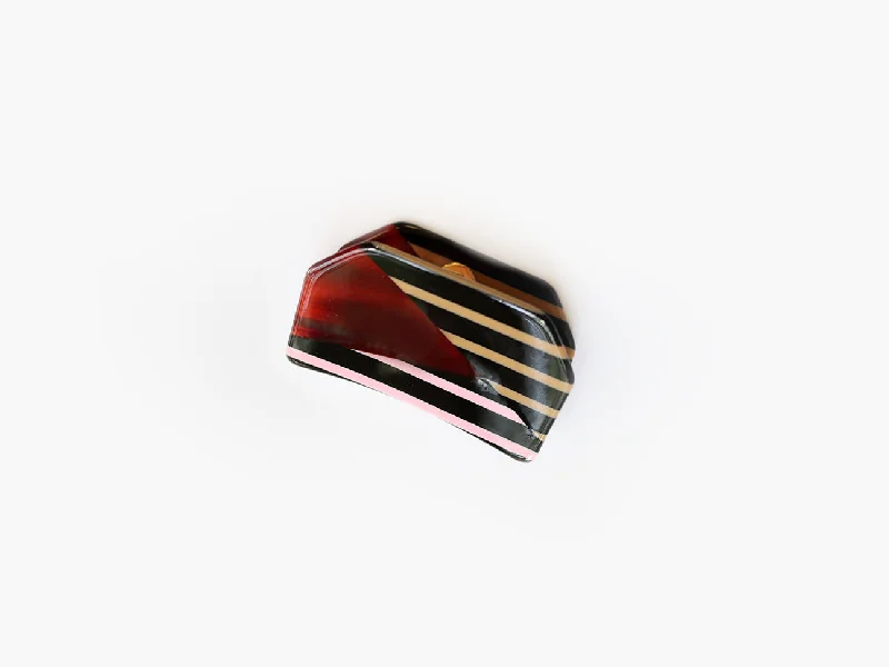 Amelia Clip in Stripes