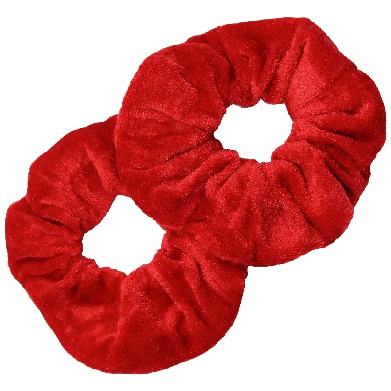 Red Velvet Scrunchies - 2 Pack