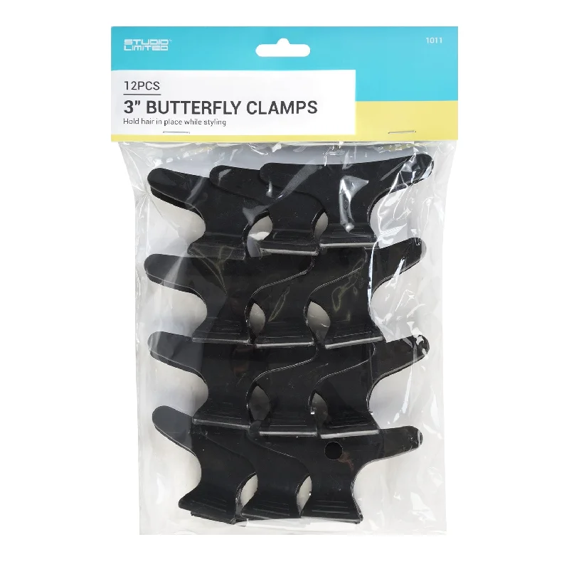 Studio Limited Butterfly Clamps 3" 12pcs