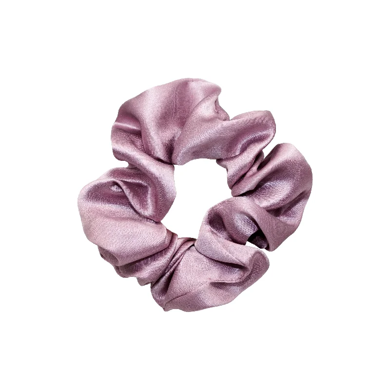 Sweet Dreams Silk Scrunchie in Baby Mauve