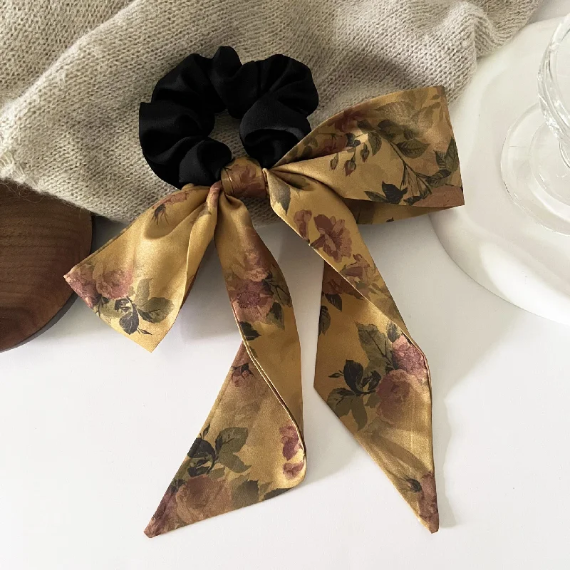 Wholesale Retro Ribbon Bow Hair Tie