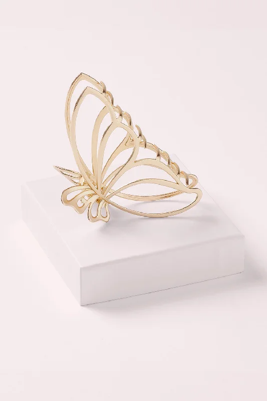 Gilded Wing Butterfly Claw Clip