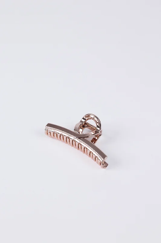 Polly Hair Claw (Rose Gold)