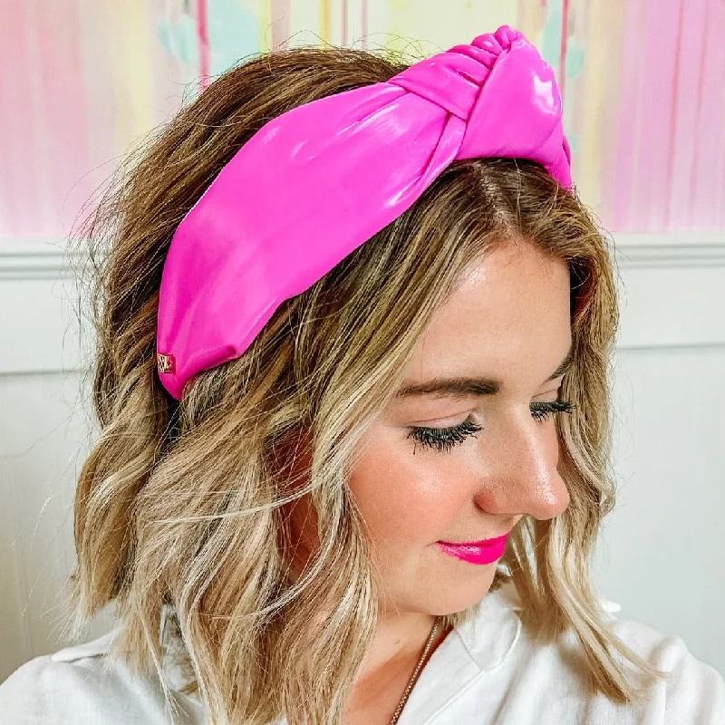 Barbie Pink Puff Knotted Headband