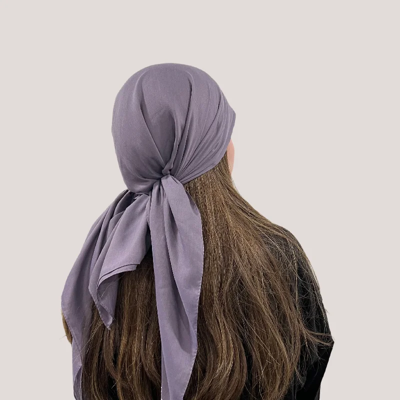 Violet Triangle Scarf