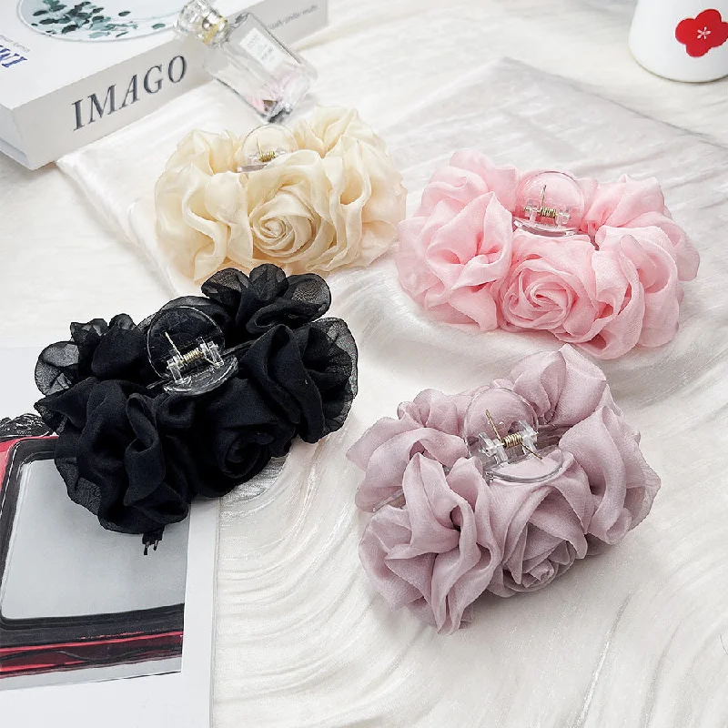 Wholesale Chiffon Plastic Shark Clip