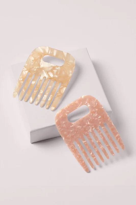 Mini Untangle & Glide Wide-Tooth Combs Set