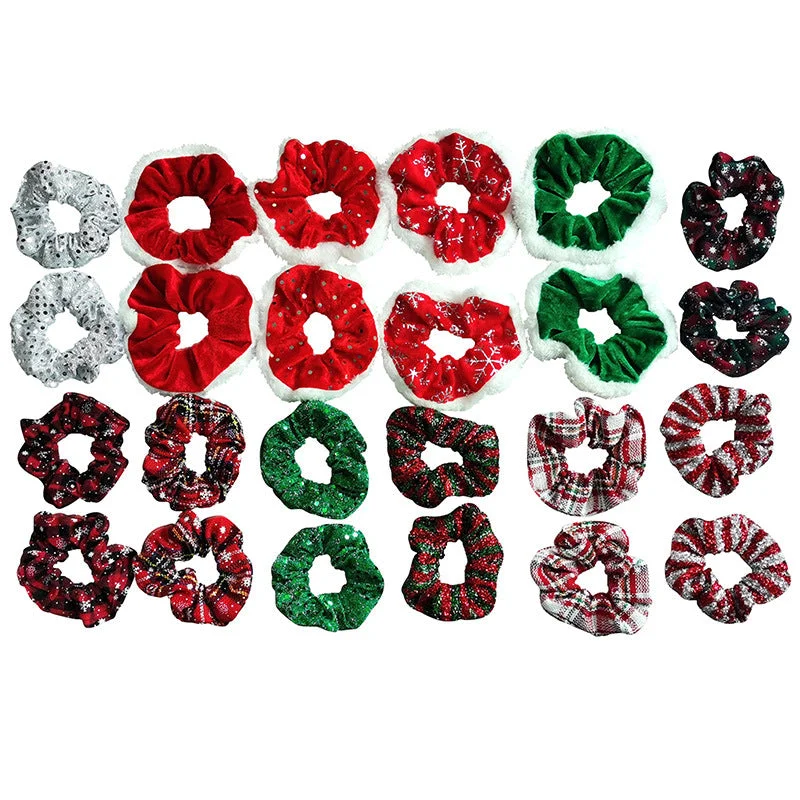 Wholesale Headwear Christmas Hair Tie Combination Set in Stock Headband