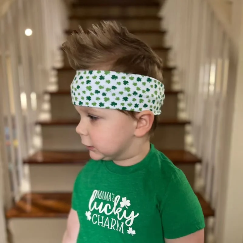 Shamrock Boy-Band (Bandanna Style Headband)