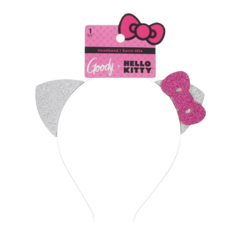 Goody Hello Kitty Kitty Ear Silver Headband