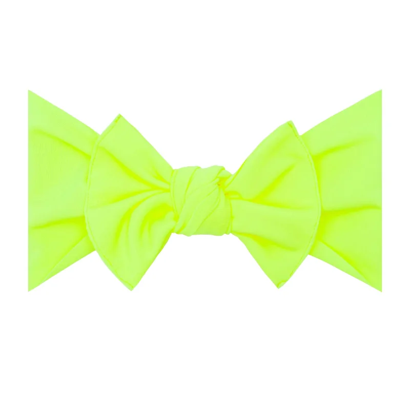 SPLASH SWIM KNOT: neon yellow