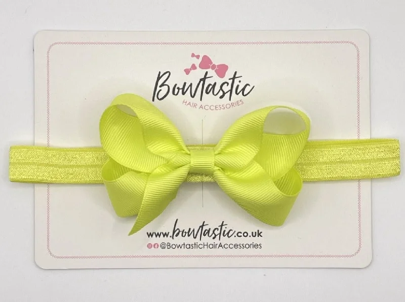 3.5 Inch Baby Headband - Pineapple