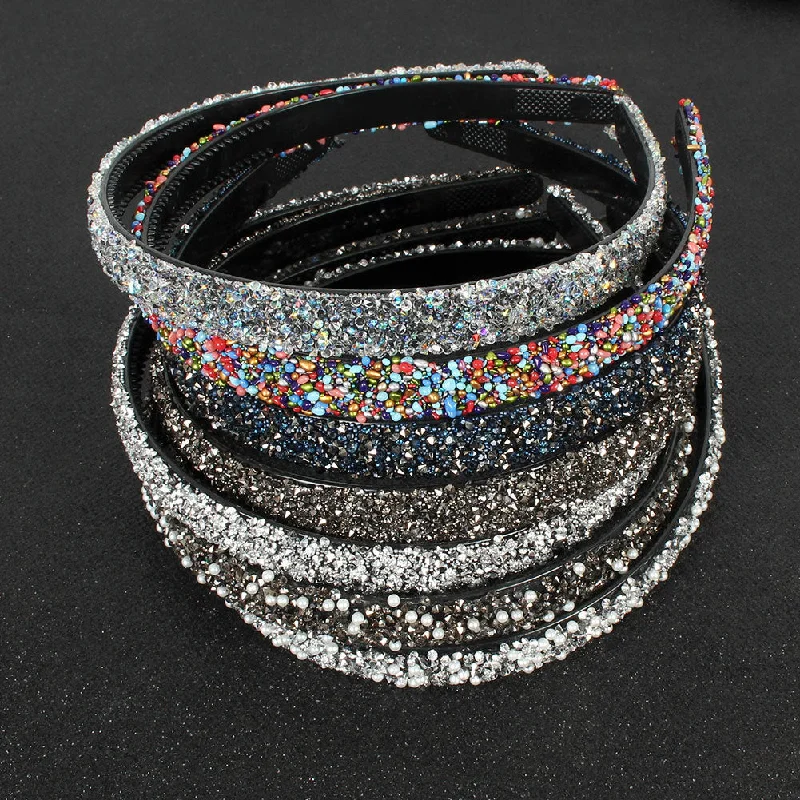 Wholesale Vintage Colorful Rhinestone Headband