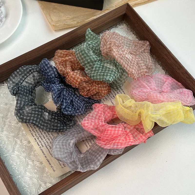 Wholesale Fabric Organza Hair Ties