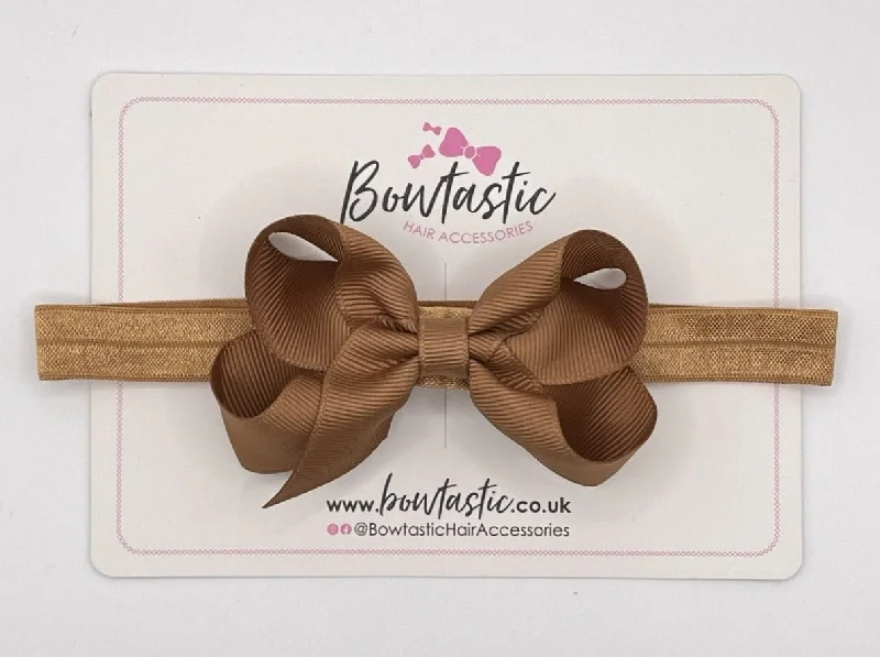 3.5 Inch Baby Headband - Chipmunk