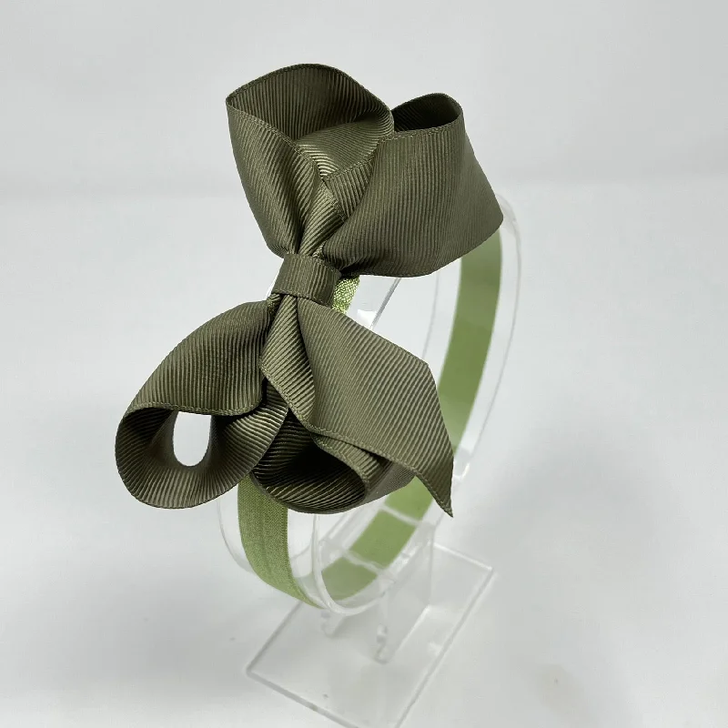 4.5 Inch Baby Headband - Deep Sage