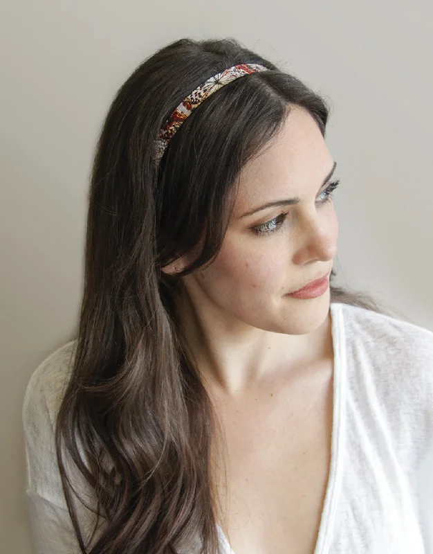 Winter Butterfly - Skinny Headband