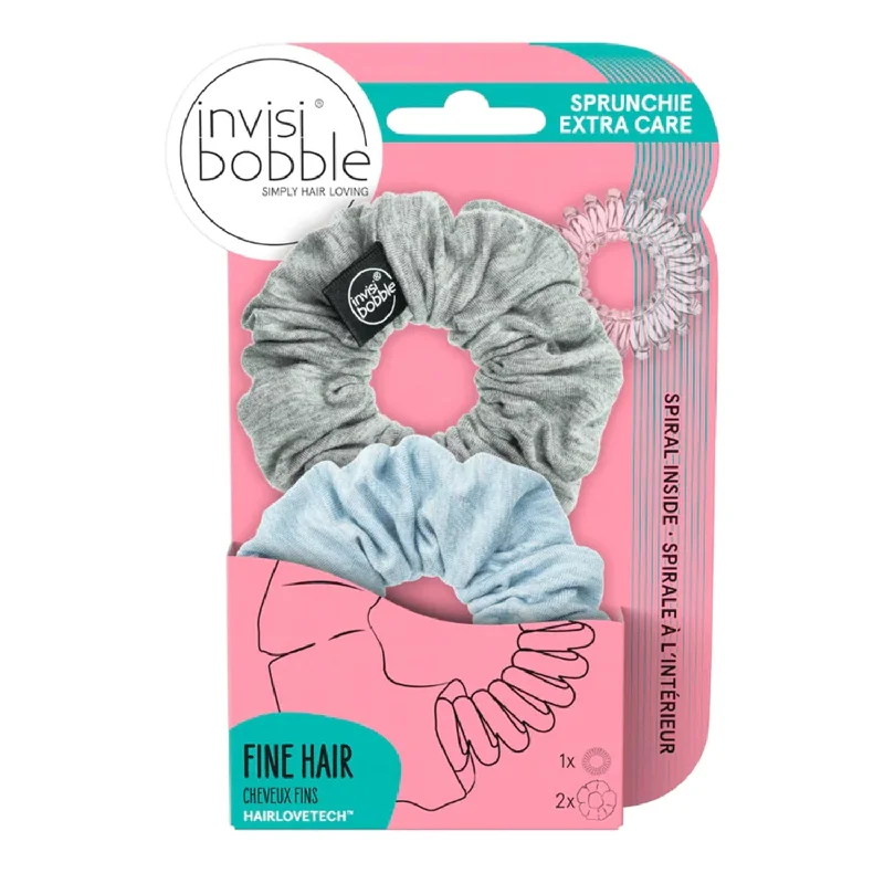 Invisibobble Sprunchie Extra Care Duo Light As Feathers 2pcs